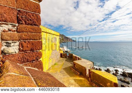 Sao Tiago Fortified Castle  In Funchal, Madeira, Portugal
