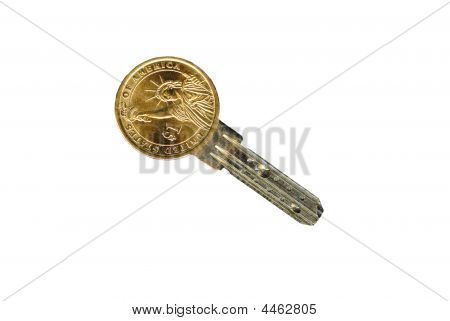 재정적인 성공과 안정성에 현금 Latchkeys
