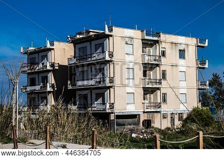 Cityscape Of Varosha, The Ghost Town.
