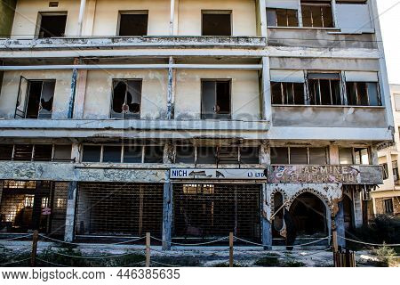 Cityscape Of Varosha, The Ghost Town.