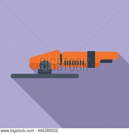 Grind Machine Icon Flat Vector. Grinder Tool. Hand Cutter
