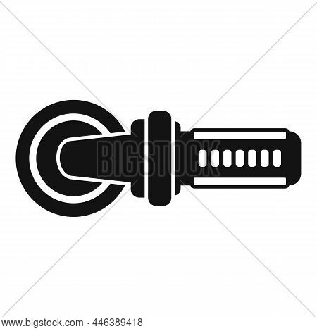 Electric Grinding Machine Icon Simple Vector. Saw Grinder. Hand Tool