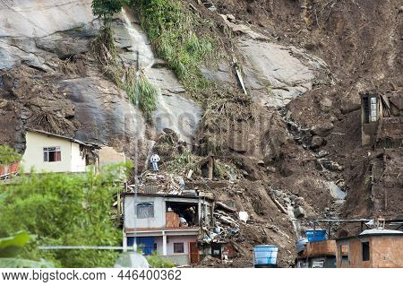 Nova Friburgo - Natural Disaster Due To Excessive Rain In The Mountainous