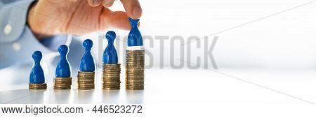 Minimum Wage And Salary Increase. Insurance Compensation And Profit