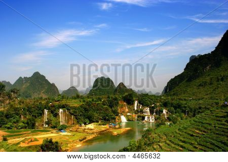 Detian vodopád, Kuang-si, Čína