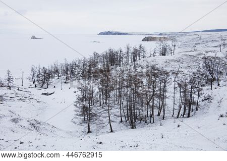 Ulan Hushinsky Gulf, Lake Baikal. Olkhon Island