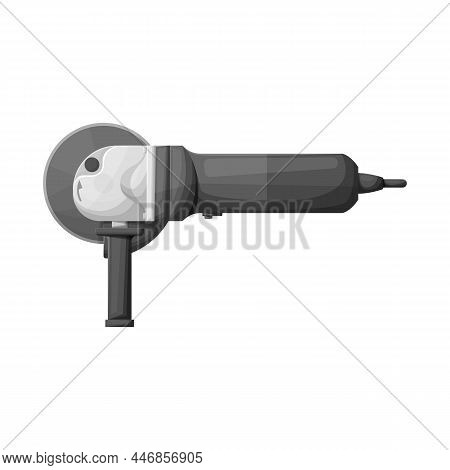 Vector Design Of Grinder And Machine Logo. Graphic Of Grinder And Grinding Stock Vector Illustration