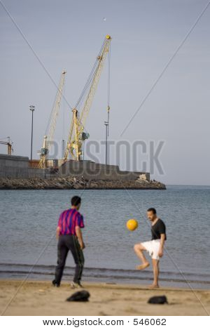 Na pláži