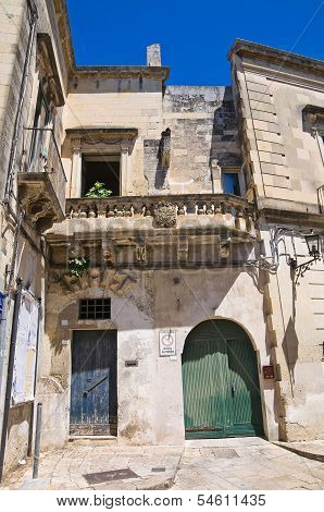 Alleyway. Maglie. Puglia. Italy.