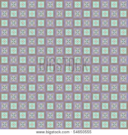 Geometric pixel pattern. Vinage. Seamless