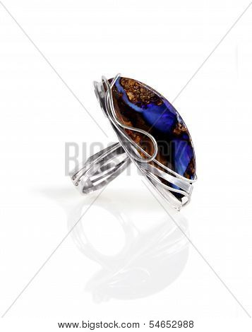 Ring With Opal