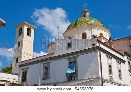 Church of Madonna della Libera. Rodi Garganico. Puglia. Italy.