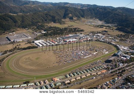 Vista aerea della pista