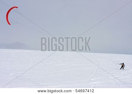 Kite Skier