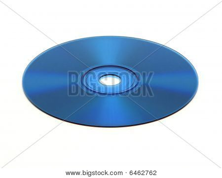 Blue compact disc