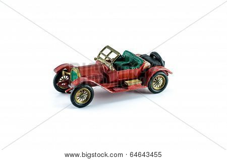 Toy Model Car Red Color