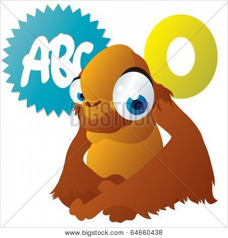 O is for Orangutan