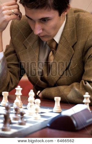 Ukrainsk skakstormester, Sergey Karjakin