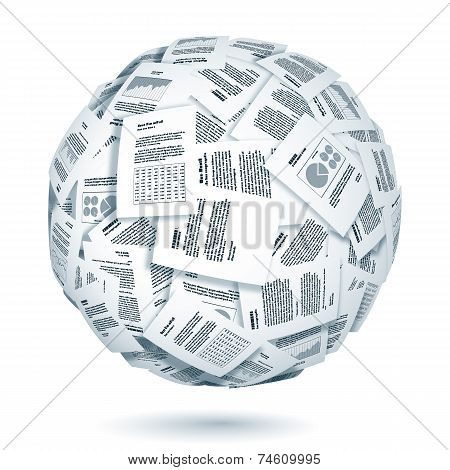 Ball of documents