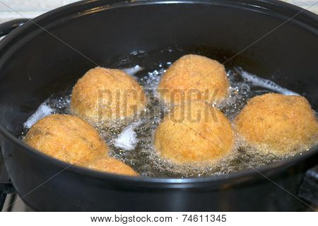 Fry Of Arancini