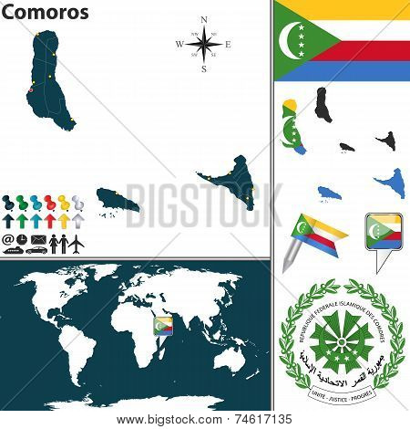 Map Of Comoros