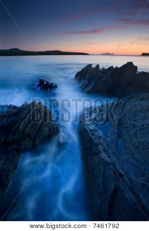 Ocean in der Dämmerung