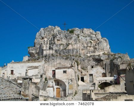 Madonna de Idris Church Sassi ของ Matera Basilicata