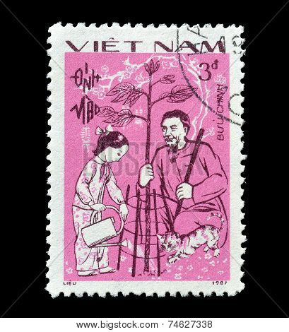 Vietnam stamp 1987