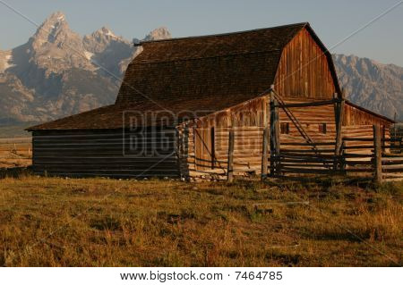 Wschód słońca w Grand Teton