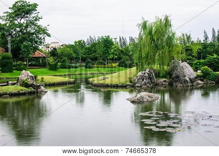 Pond In The Park