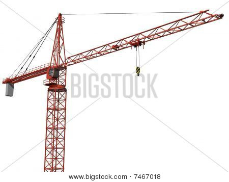 Grue isolé