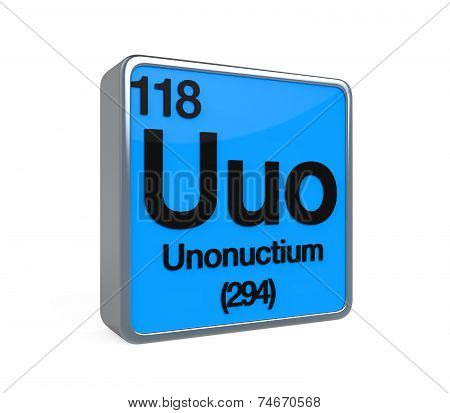 Unonuctium Element Periodic Table