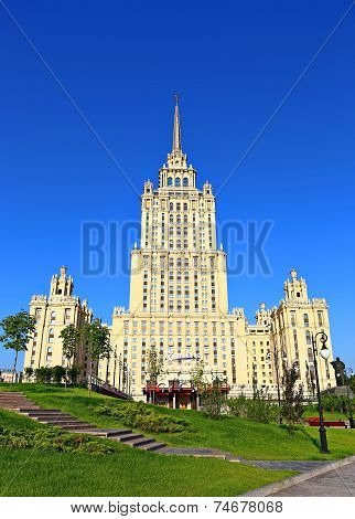 Moscow Skyscraper Hotel Radisson Royal, Moscow (ukraine)