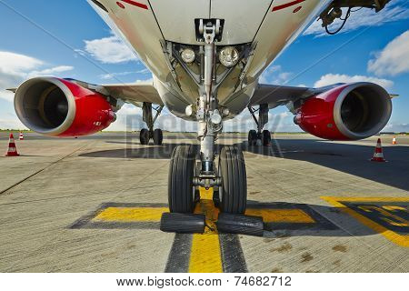 Undercarriage Of The Aircraft