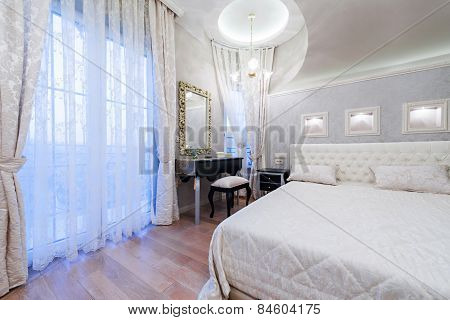 Interior Of A Specious Luxury Bedroom