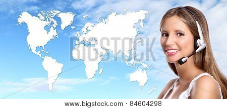call center operator international contact