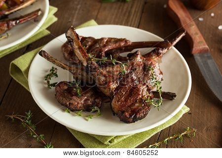 Organic Grilled Lamb Chops