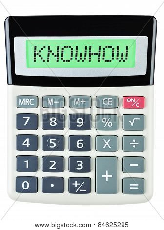 Calculator With Knowhow
