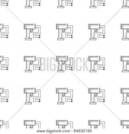 Vector background for stun gun