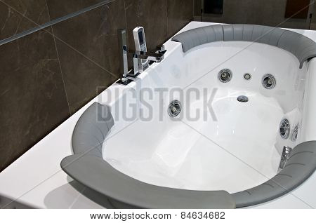 Interior of bathroom