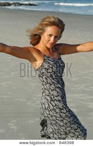 Beachy kvinde