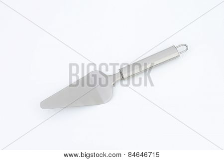 cake server on white background
