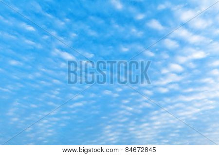 Clouds In The Blue Sky