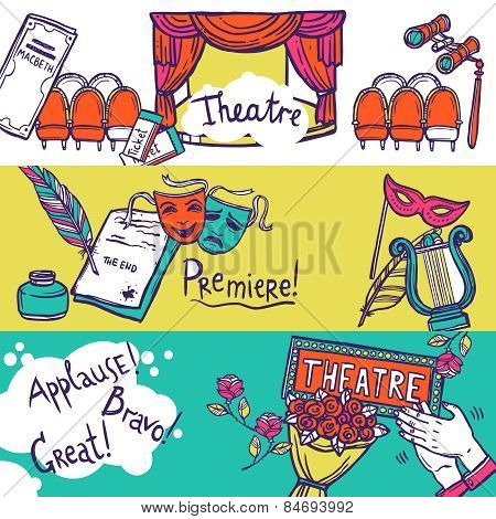 Theatre Banner Set