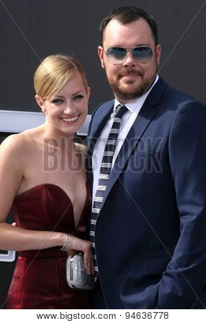 LOS ANGELES - JUN 28:  Beth Behrs, Michael Gladis at the 