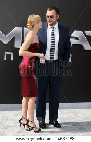 LOS ANGELES - JUN 28:  Beth Behrs, Michael Gladis at the 