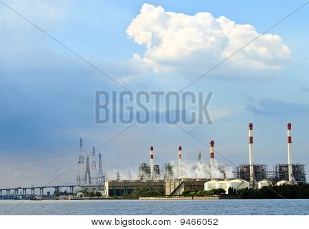 Gyár és a környezet