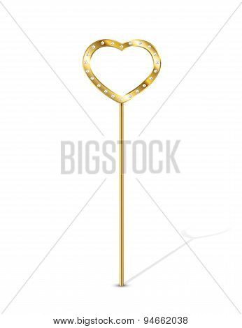 Magic Wand With Heart