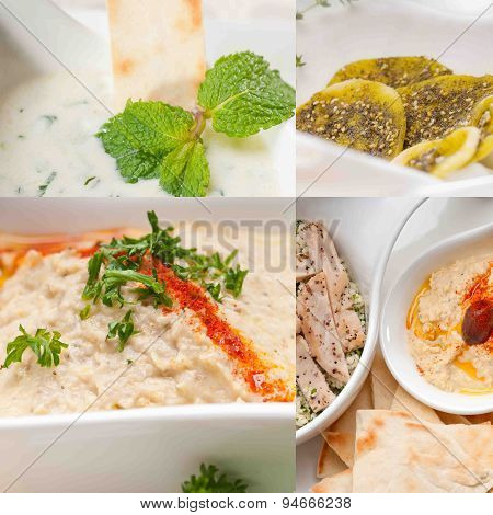 Middle East Food Collage