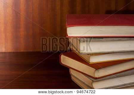 Books in library